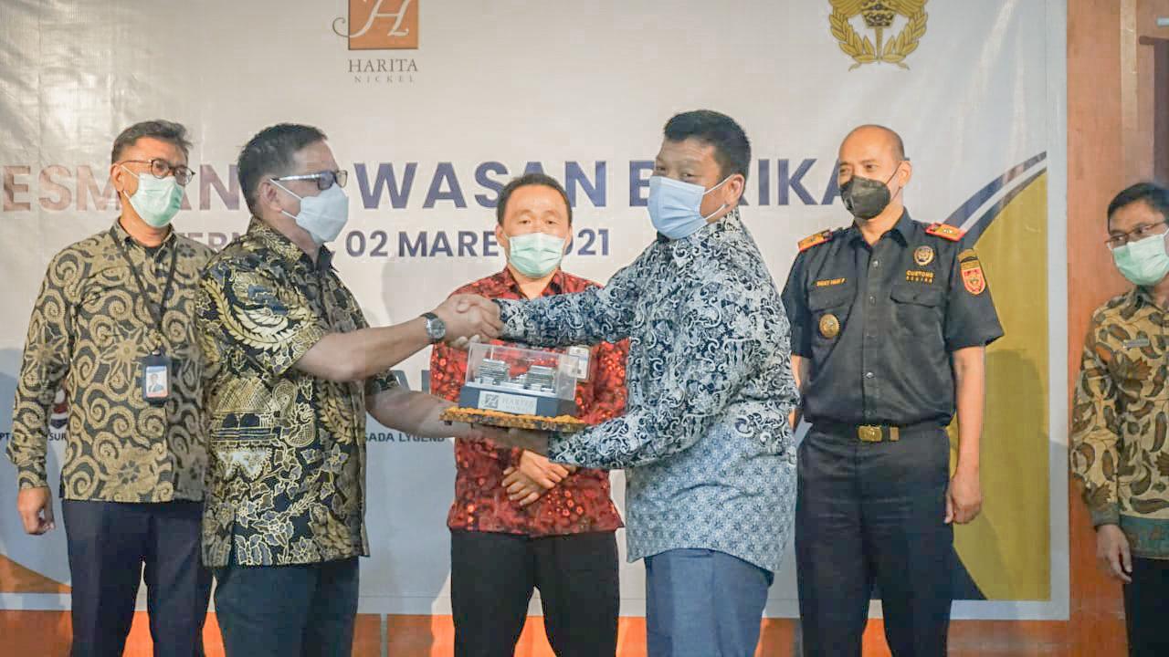 Pemprov Dan Kantor Wilayah Bea Cukai Maluku, Resmikan Hadirnya Kawasan Berikat Hadir di Malut