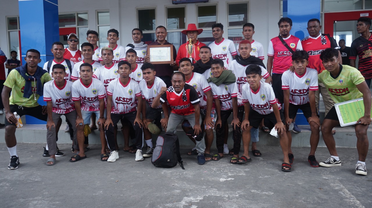 Penjemputan Tim Persikota Tidore U-17