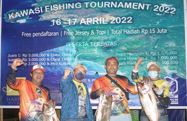 HARITA Nickel Gelar Kawasi Fishing Tournament 2022