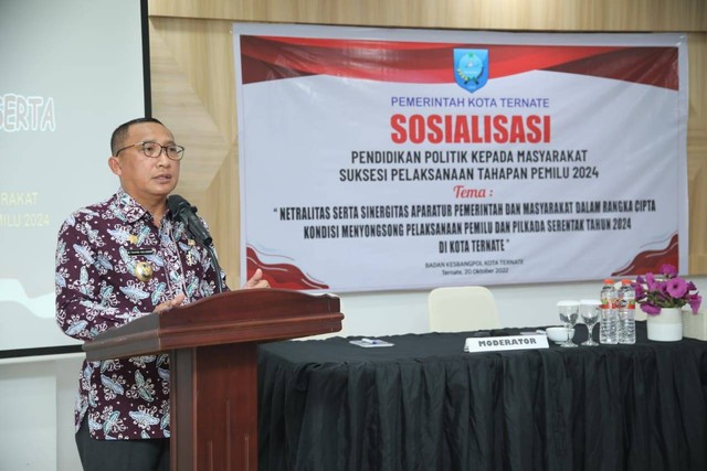 Wali Kota Ternate: Berpolitik Harus Menjunjung Tinggi Etika