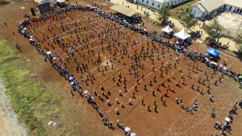 Ratusan Anak Pulau Obi Meriahkan Festival Hari Anak 2025