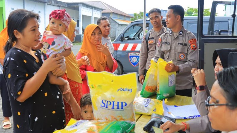 Polda Malut Gelar Gerakan Pangan Murah, Bantu Atasi Kenaikan Harga Sembako