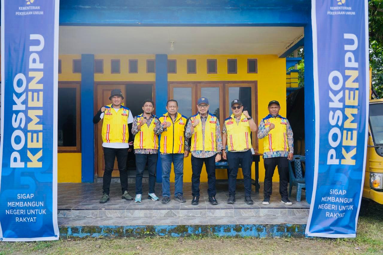 BPJN Maluku Utara Tinjau Jalan dan Posko Arus Mudik Lebaran 2026