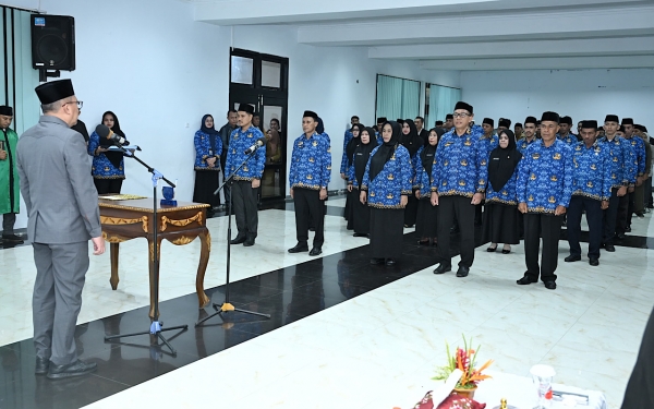 Perkuat Tata Kelola Pemerintahan, Wali Kota Ternate Rotasi Sejumlah Pejabat Eselon II dan III